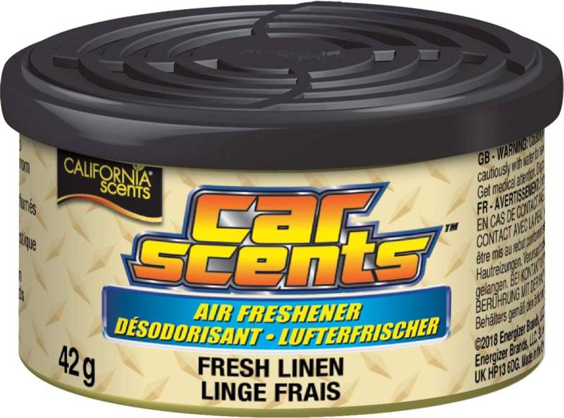 (6 Pack) California Scents Frische Bettwäsche Auto/Zuhause Lufterfrischer von California Scents