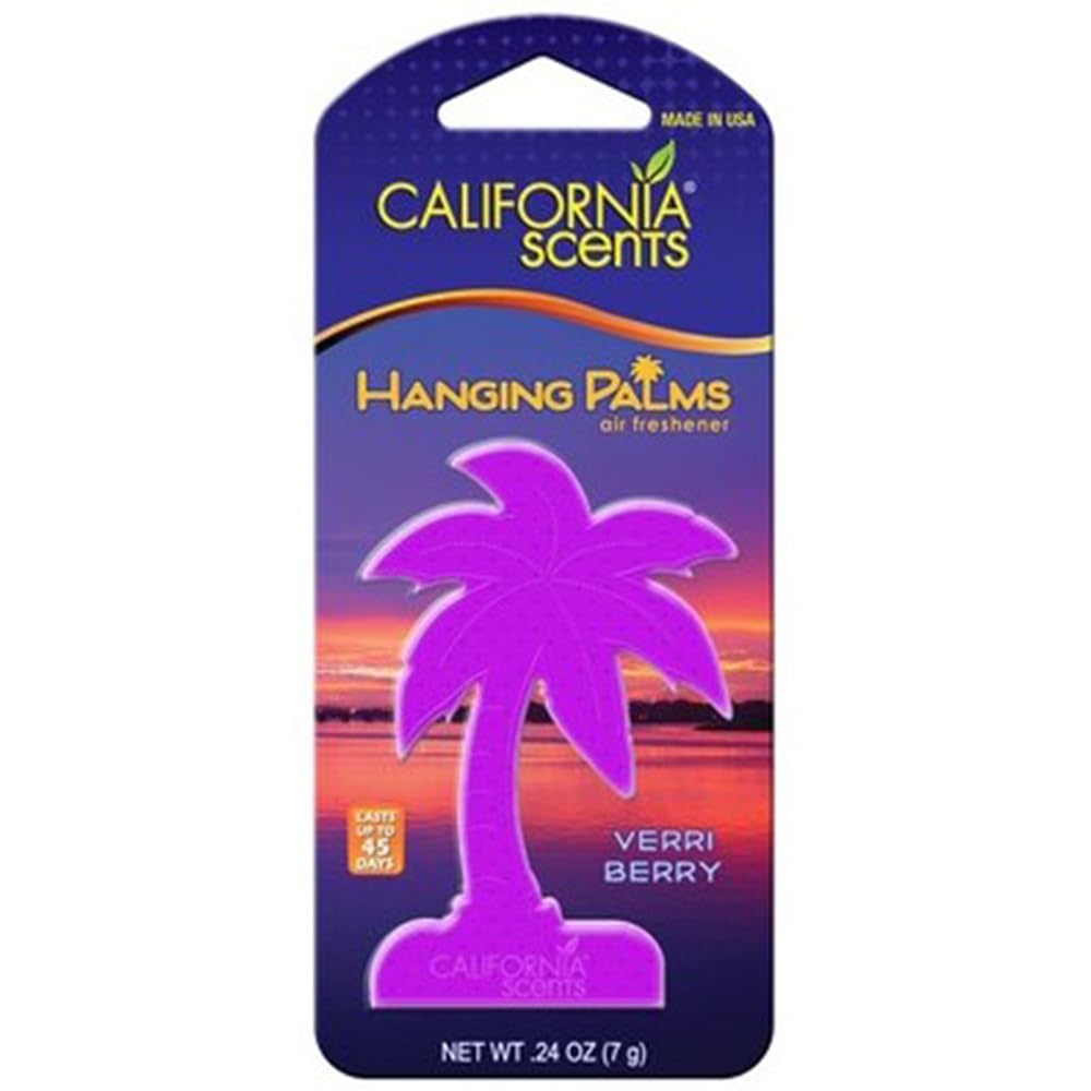 California Car Scents HP-63026PK Cs-Spüler Hanging Berry Palm Verri von California Scents