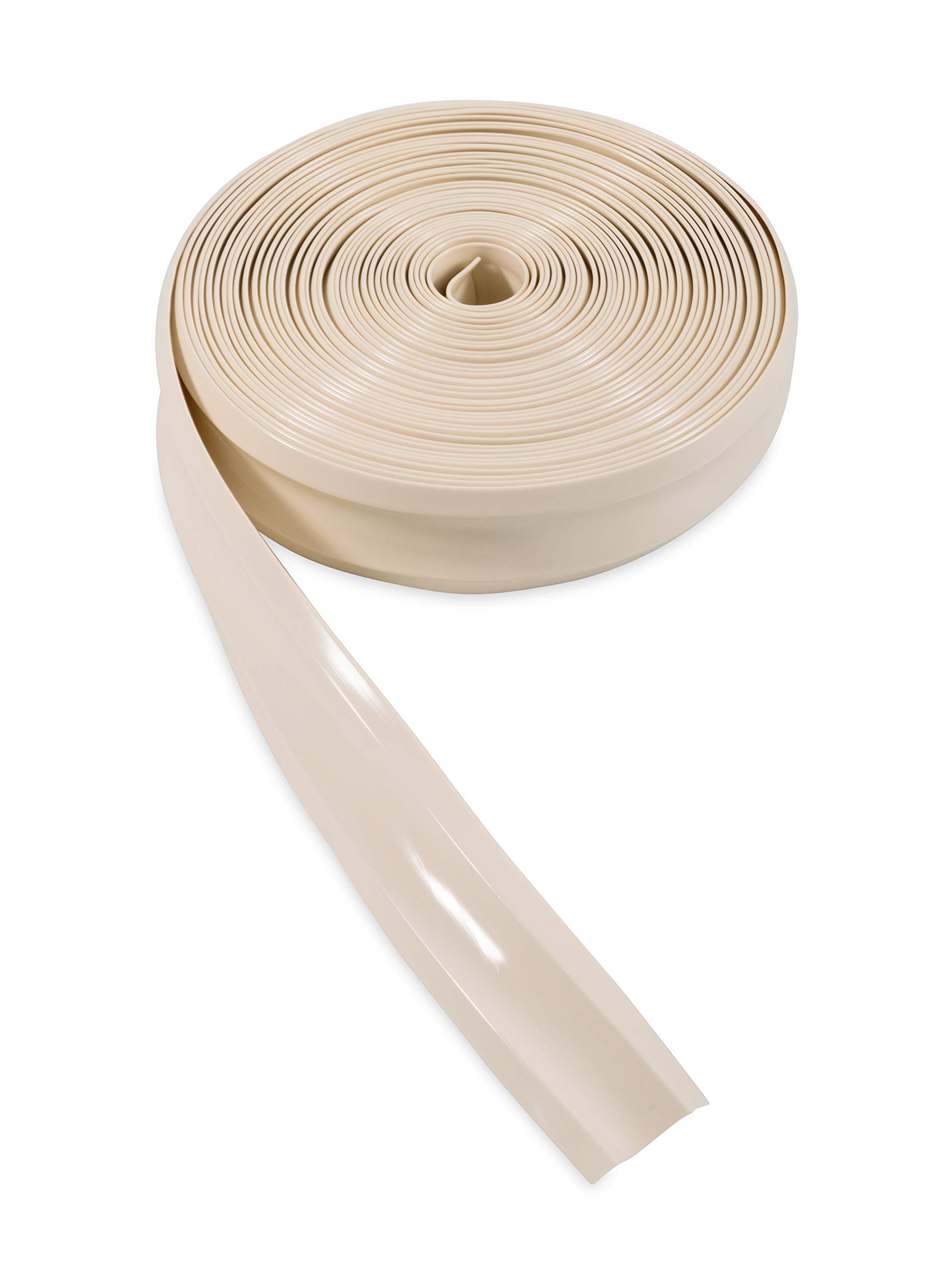 Camco 25123 Vinyl-Einsatz, 2,5 cm x 6,5 cm, Colonial White, beige von Camco