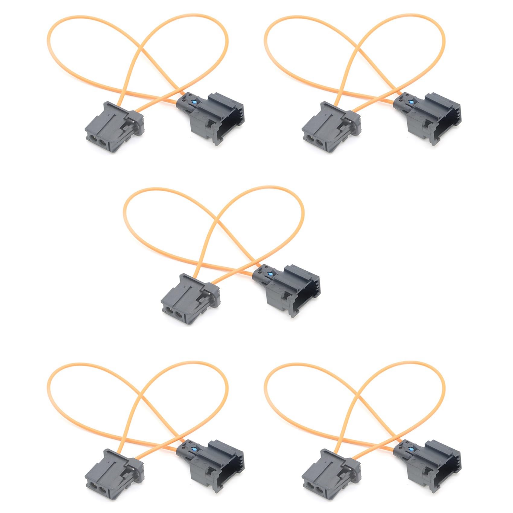 Camebirk 5X MEISTE Faser Optik Loop Bypass Stecker und Buchse Kit Adapter für von Camebirk