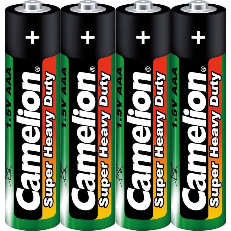 Camelion 4er Pack AAA Batterie Super Heavy Duty R03 von Camelion