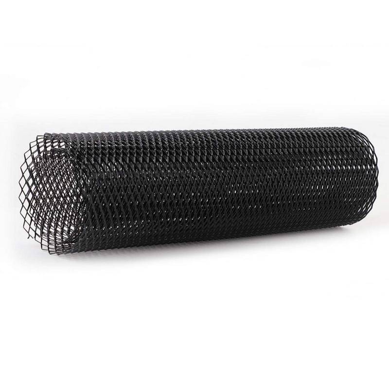 Lüftungsgitter Auto Gitter, 100x33cm Renngitter Aluminium Kühlergrill Mesh Wabengitter Metallgitter Feinmaschig Alu Renngitter Racegitter Universal Gitter Für Stoßstange Fahrzeugöffnung, 6x12mm Loc von Candeon