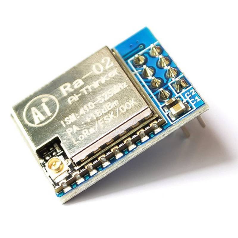 LoRa Breakout Board, 433MHz SX1278 LoRa-Modul LoRa Entwicklungsplatine, 15KM RA-02 Long Range Funkmodul Wireless Spread Spectrum Transmission Module ohne Antenne, SPI-Schnittstelle von Candeon