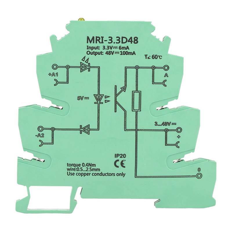 Optokoppler-isolierendes SPS-Relais - Ultradünnes SPS-Relais MRI-230A48 6,2 mm ultradünnes Kopplungsisolierungsschutz-SPS-Relaismodul von Candeon