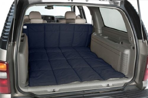 Canine Covers Passgenaue Laderaumauskleidung für ausgewählte Nissan Pathfinder-Modelle, Polycotton (Marineblau) von Canine Covers