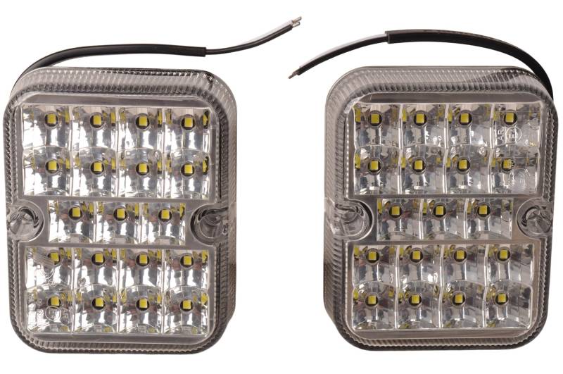 Cantonal Set von 2 LED-Rückfahrlampen - 100x80x28 mm - LED von Cantonal