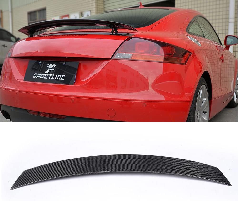 Auto Heckspoiler für Audi TT TTS MK2 8J 2008-2014 Autodach Spoiler Lippe Streifen Dachspoilerflügel Heckspoiler Flügel Kofferraum Lippe von CaoYH