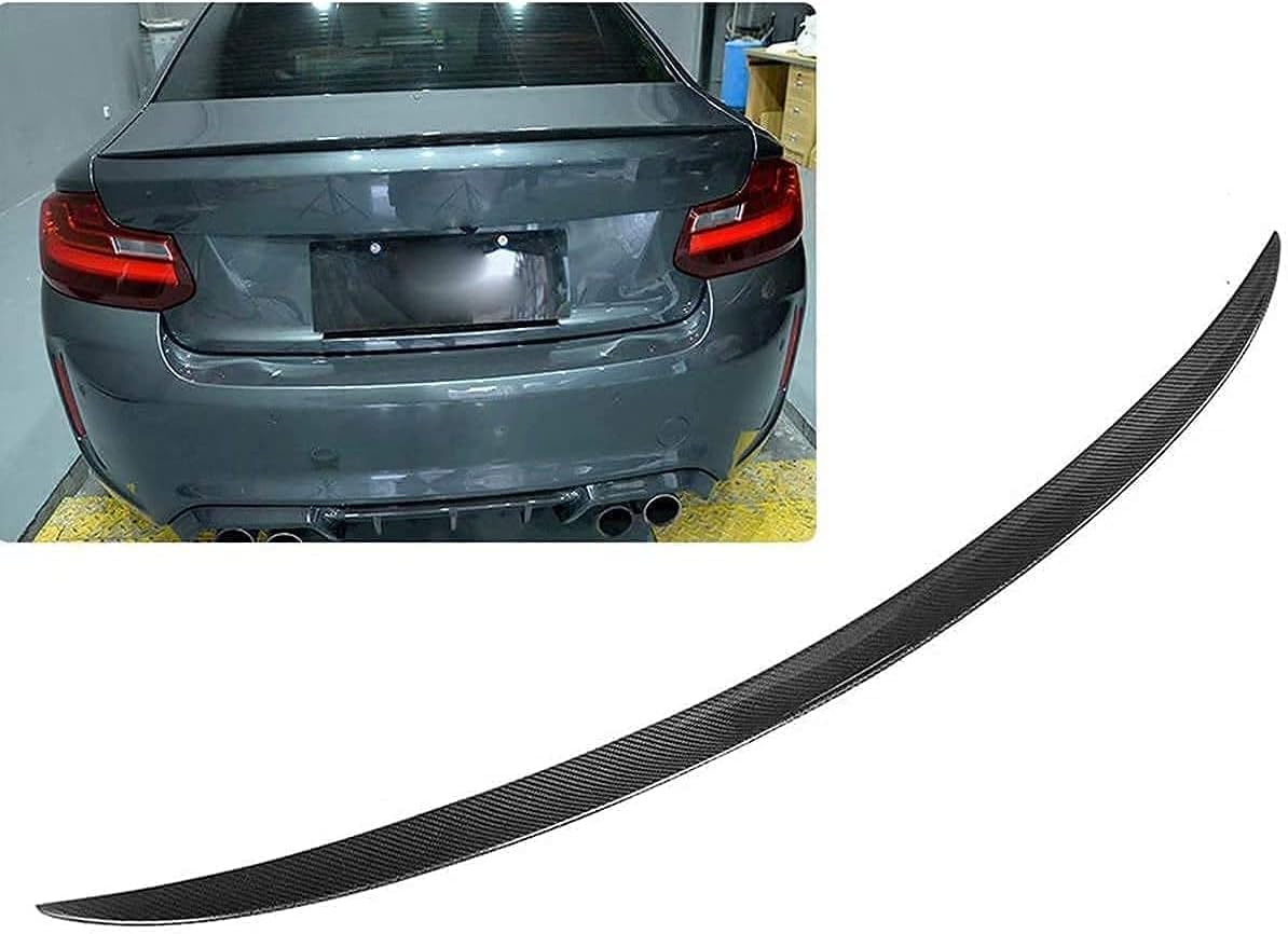 Auto Heckspoiler für BMW 2er F22 220i 228i 230i M235i F87 M2 Coupe 2014–2018 Autodach Spoiler Lippe Streifen Dachspoilerflügel Heckspoiler Flügel Kofferraum Lippe von CaoYH