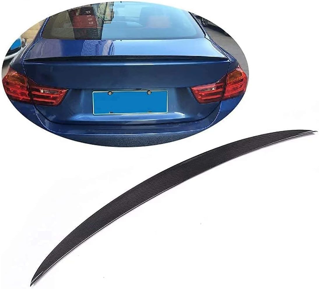 Auto Heckspoiler für BMW 4er F32 Coupe 2014 2015 2016 2017 Autodach Spoiler Lippe Streifen Dachspoilerflügel Heckspoiler Flügel Kofferraum Lippe von CaoYH