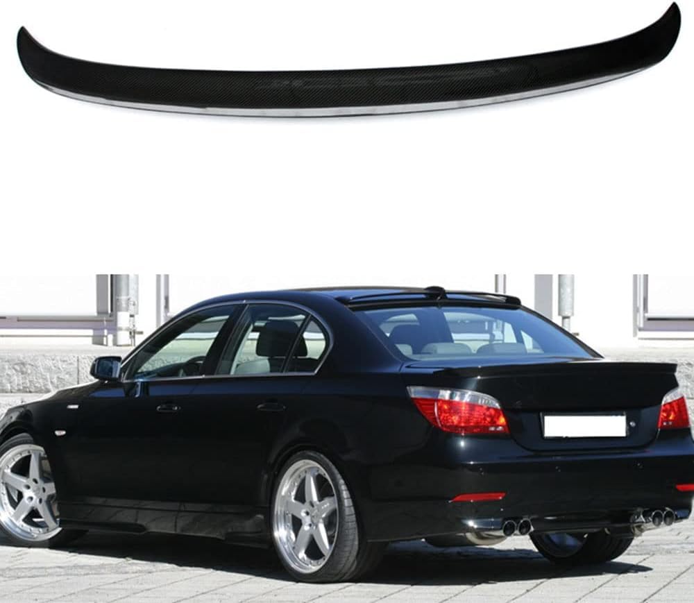 Auto Heckspoiler für BMW 5 Series E60 & 2004-2009 Autodach Spoiler Lippe Streifen Dachspoilerflügel Heckspoiler Flügel Kofferraum Lippe von CaoYH