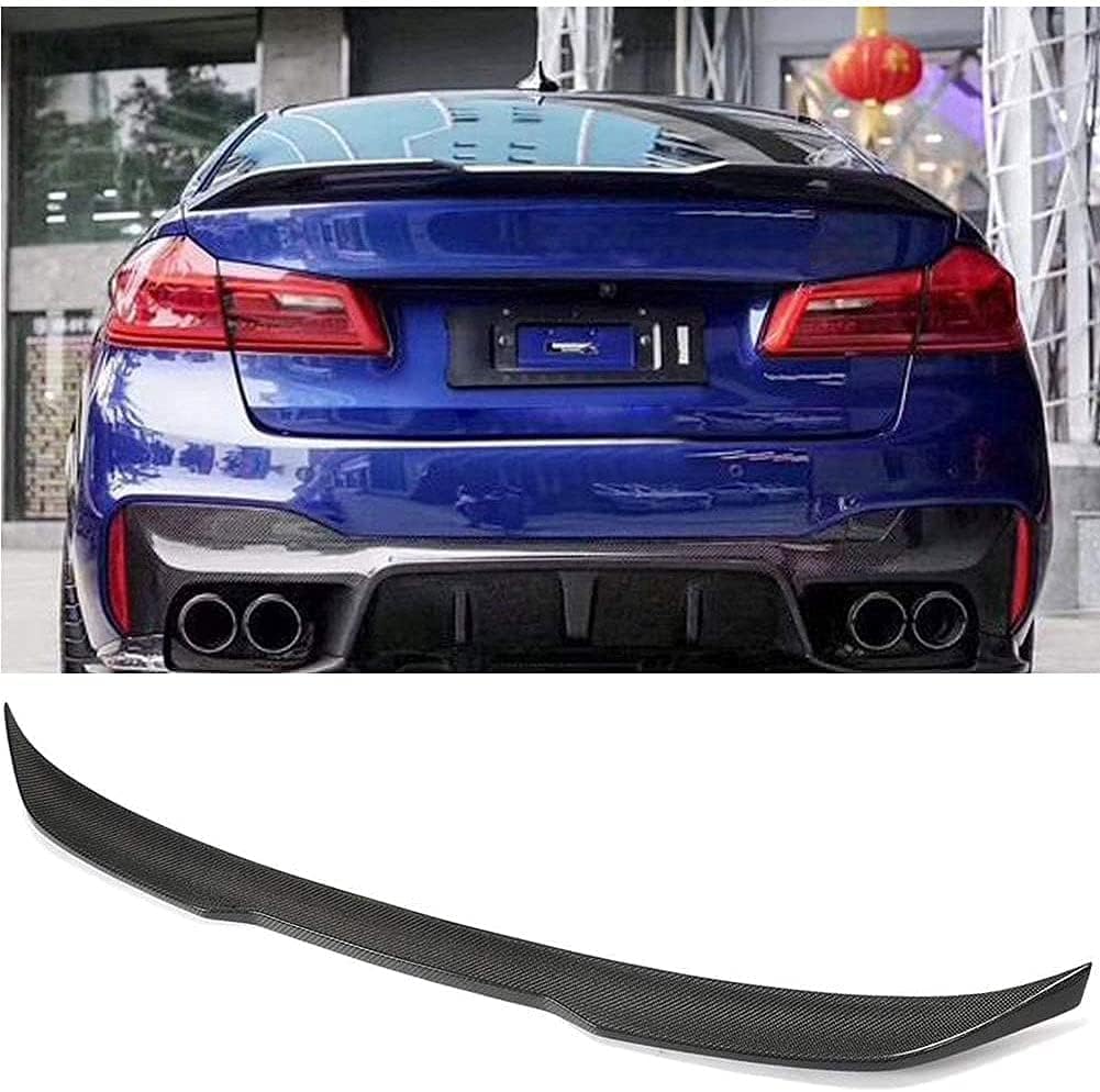 Auto Heckspoiler für BMW 5 Series G30 F90 M5 520i 530e Limousine 2017-2020 Autodach Spoiler Lippe Streifen Dachspoilerflügel Heckspoiler Flügel Kofferraum Lippe von CaoYH