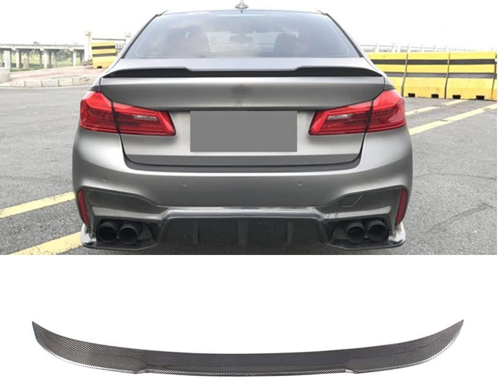 Auto Heckspoiler für BMW 5 Series G30 G31 Base Sedan M Sport F90 M5 2017-2019 Autodach Spoiler Lippe Streifen Dachspoilerflügel Heckspoiler Flügel Kofferraum Lippe von CaoYH