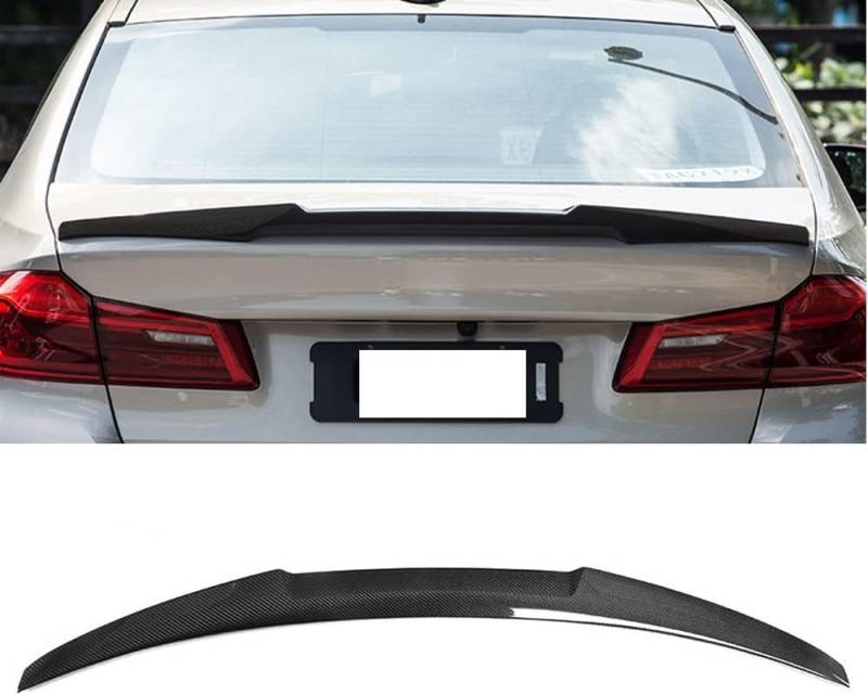 Auto Heckspoiler für BMW G30 G31 5 Series 540i M Sport F90 M5 2017-2019 Autodach Spoiler Lippe Streifen Dachspoilerflügel Heckspoiler Flügel Kofferraum Lippe von CaoYH