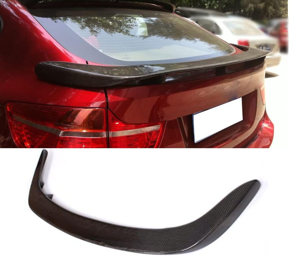 Auto Heckspoiler für BMW X6 E71 2008-2014 Autodach Spoiler Lippe Streifen Dachspoilerflügel Heckspoiler Flügel Kofferraum Lippe von CaoYH