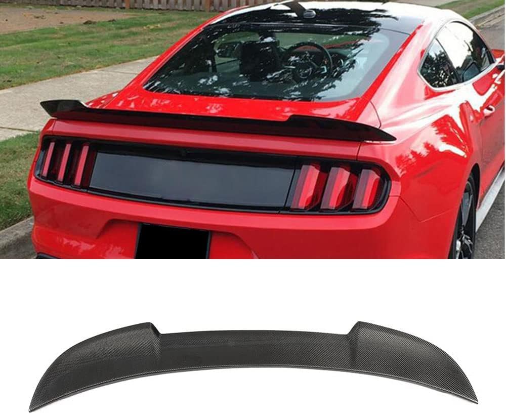 Auto Heckspoiler für Ford Mustang Coupe 2015-2019 Autodach Spoiler Lippe Streifen Dachspoilerflügel Heckspoiler Flügel Kofferraum Lippe von CaoYH