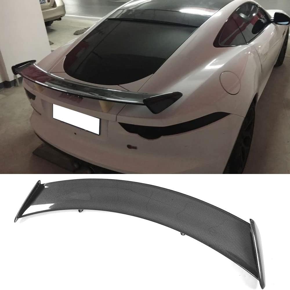 Auto Heckspoiler für Jaguar F-Type Coupe 2014-2018 Autodach Spoiler Lippe Streifen Dachspoilerflügel Heckspoiler Flügel Kofferraum Lippe von CaoYH