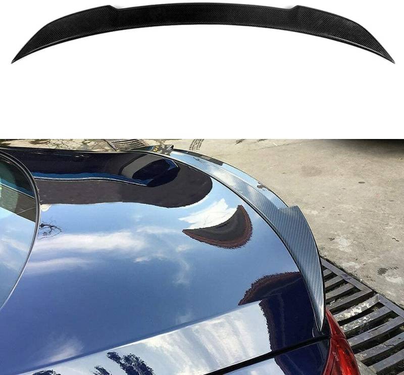 Auto Heckspoiler für Maserati Quattroporte 2013-2019 Autodach Spoiler Lippe Streifen Dachspoilerflügel Heckspoiler Flügel Kofferraum Lippe von CaoYH