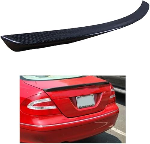 Auto Heckspoiler für Mercedes-Benz CLK Class W209 AMG 2003-2009 Autodach Spoiler Lippe Streifen Dachspoilerflügel Heckspoiler Flügel Kofferraum Lippe von CaoYH