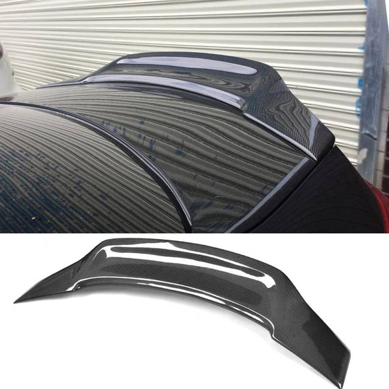 Auto Heckspoiler für Mercedes-Benz E Class W213 E200 E400 E500 E43 E63 AMG Sedan 4 Door 2016-2019 Autodach Spoiler Lippe Streifen Dachspoilerflügel Heckspoiler Flügel Kofferraum Lippe von CaoYH