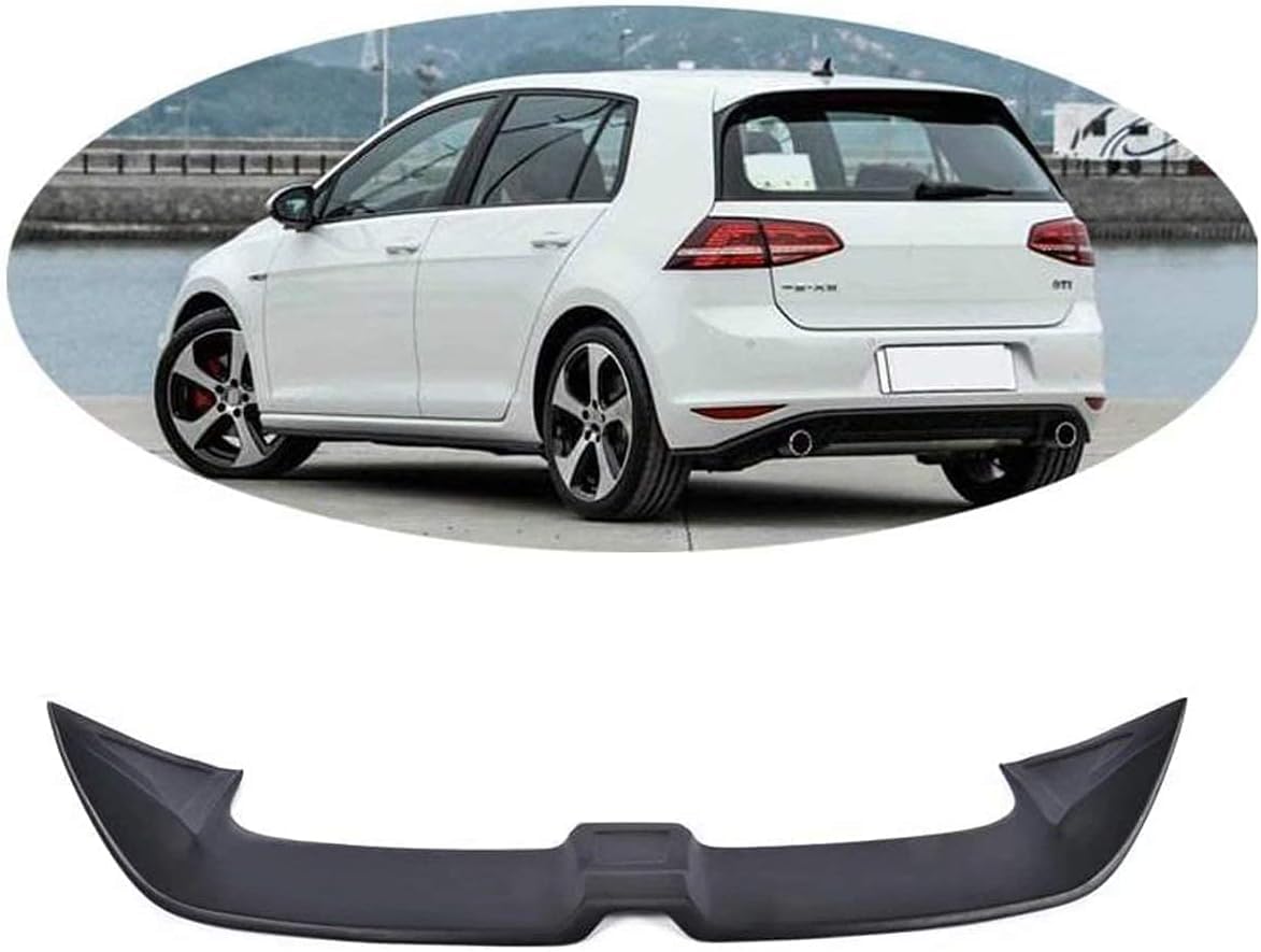 Auto Heckspoiler für VW Golf MK7 Porte 2014-2018 Autodach Spoiler Lippe Streifen Dachspoilerflügel Heckspoiler Flügel Kofferraum Lippe von CaoYH