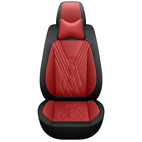 CappUto Autositzbezüge, universal, passend für Nissan Qashqai J10 J11 Juke X Trail T32 Skoda Octavia Rapid Octavia A7 A5 2 Kodiaq Fabia Superb PU Leder Vollständiges Set Bezüge von CappUto