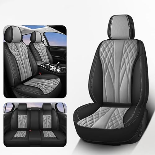 CappUto Autositzbezüge Universal passend für Dacia Dokker/Duster/Duster Van/Jogger Extreme/Lodgy/Lodgy Stepway/Logan/Logan MCV/Logan MCV Fiskal/Logan MCV MCV Stepway Nappaleder Kissenschutz von CappUto