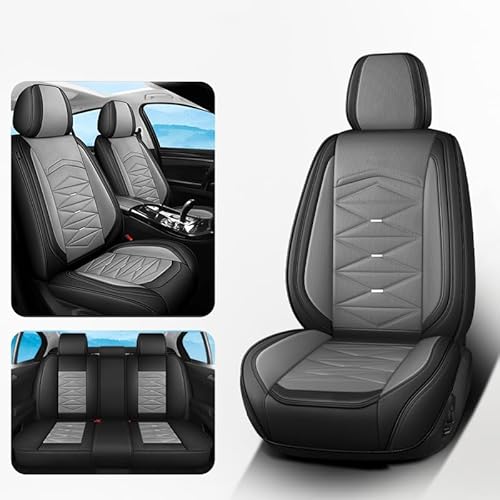 CappUto Autositzbezüge Universal passend für Mercedes-Benz Viano Glk Gla GL Cla CLS CLK SLK Gle Gls Glc Vito Nappaleder Kissenschoner von CappUto