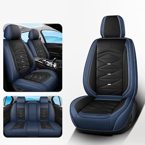 CappUto Autositzbezüge Universal passend für VW Tguan Allspace Magotan Scirocco Phaeton Passat T5 T6 Multivan Nappaleder Kissenschoner von CappUto