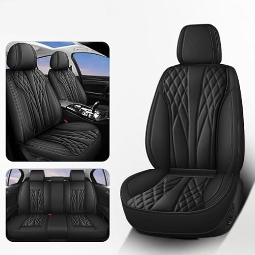 CappUto Autositzbezüge Universal passend für VW Tguan Allspace Magotan Scirocco Phaeton Passat T5 T6 Multivan Nappaleder Kissenschoner von CappUto