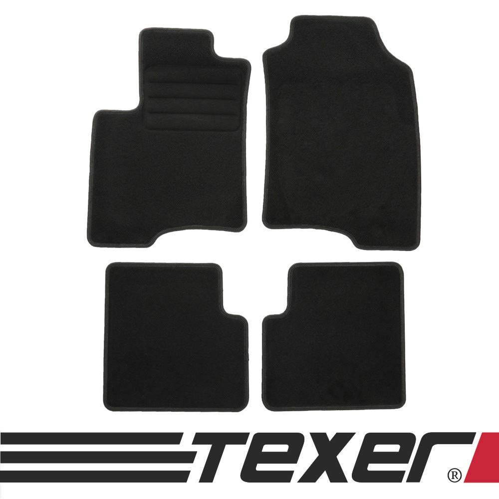 CARMAT TEXER Textil Fußmatten Passend für FIAT Panda III Bj. 2012- Basic von CARMAT