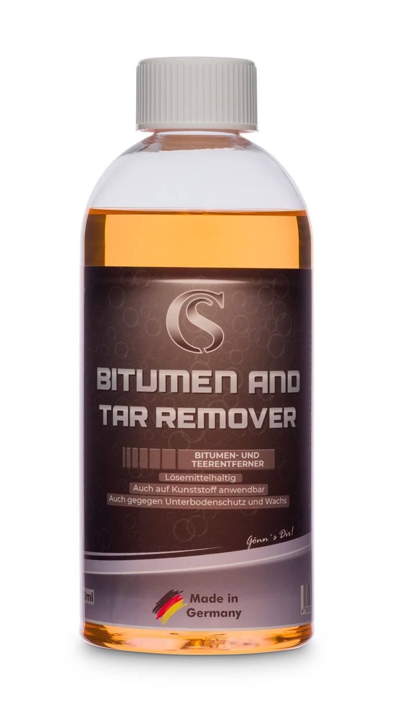 Car Sense Bitumen and Tar Remover 0,5 L Teerentferner zum Beseitigen von Teer, Bitumen, Unterbodenschutz, Wachs und ausgelaufene Hohlraumkonservierungen von Car Sense