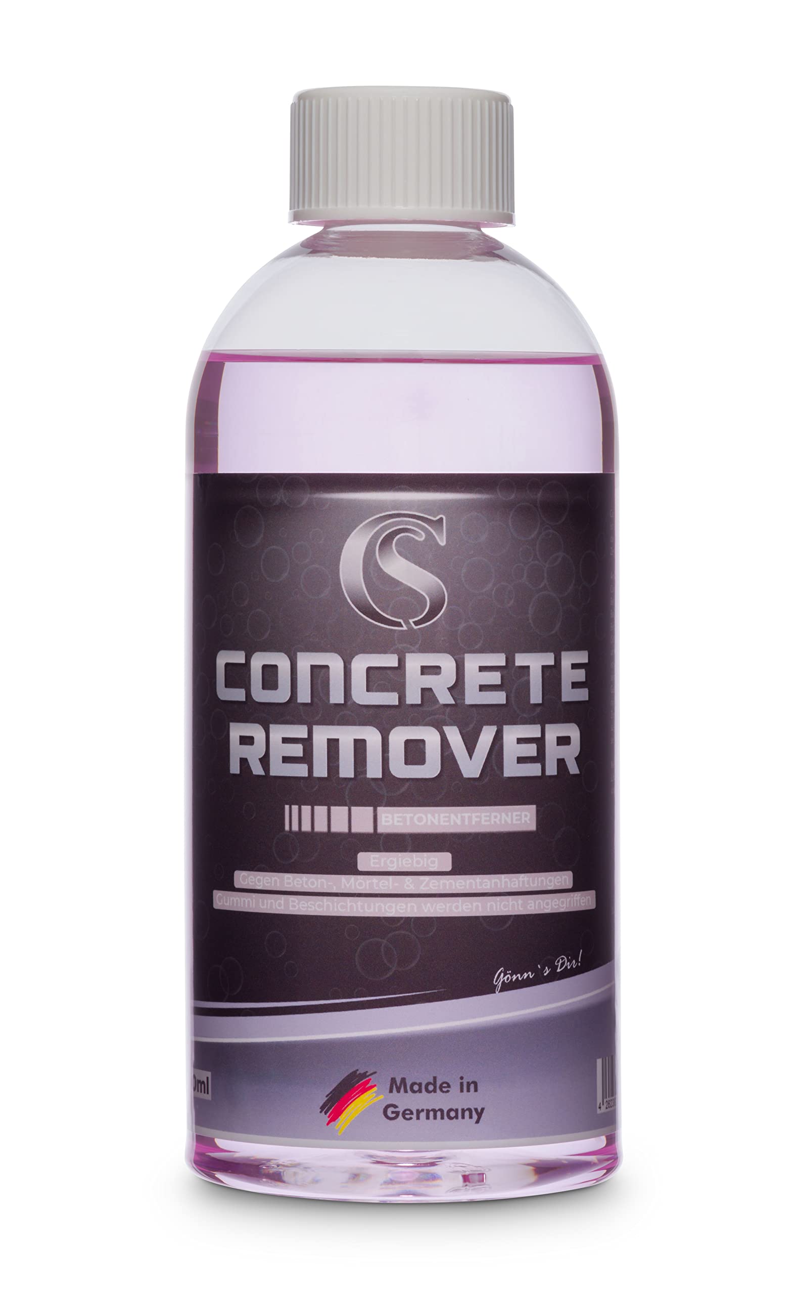 Car Sense Concrete Remover 0,5 L ist ein Spezialprodukt mit dem das Lösen von Beton-, Mörtel- und Zementanhaftungen einfach wird. von Car Sense