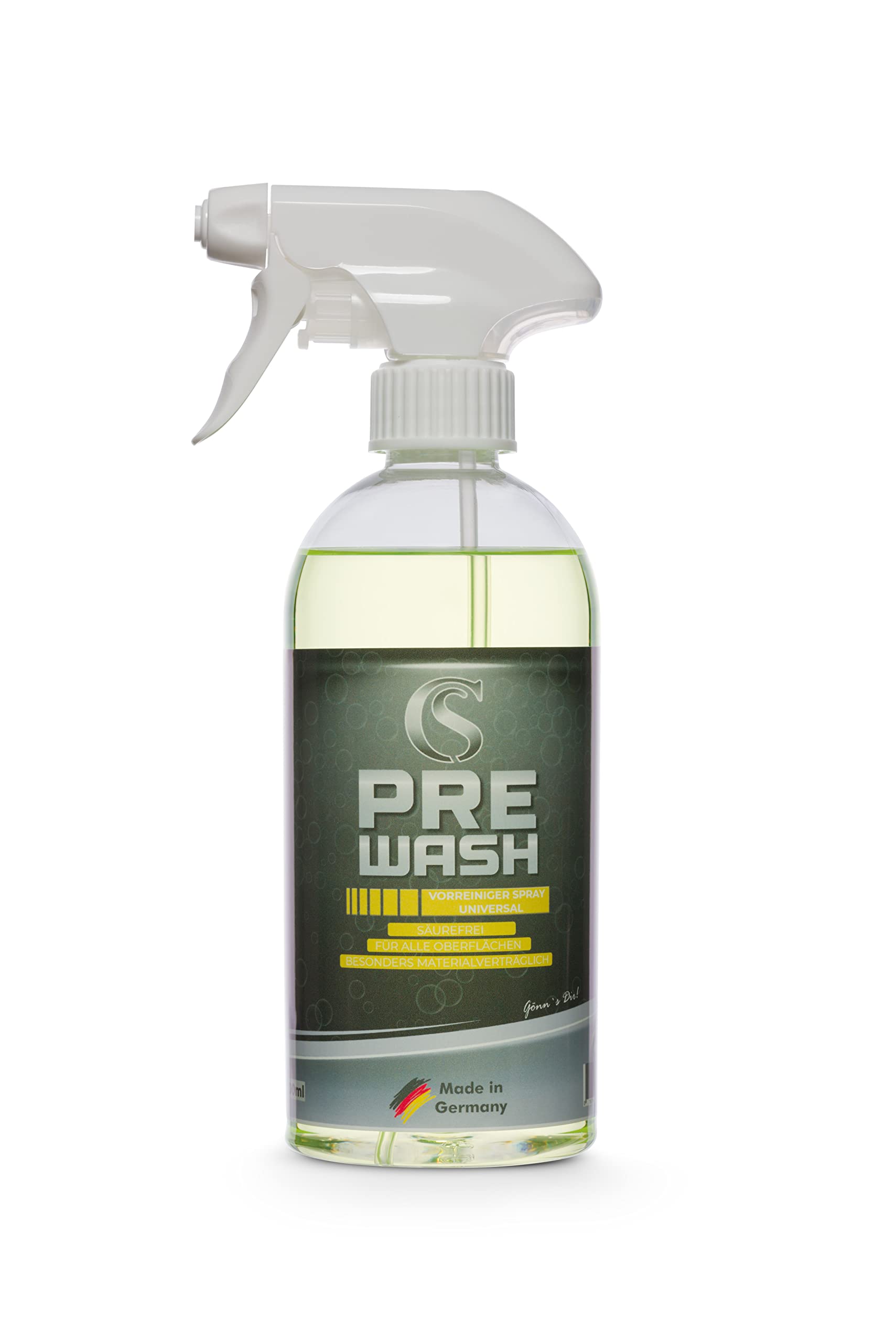 Car Sense Pre Wash Fahrzeug Vorreiniger 0,5 L Universalreiniger I Autopflege Reinigung von Fahrzeugen innen und außen auch als Polsterreiniger von Car Sense