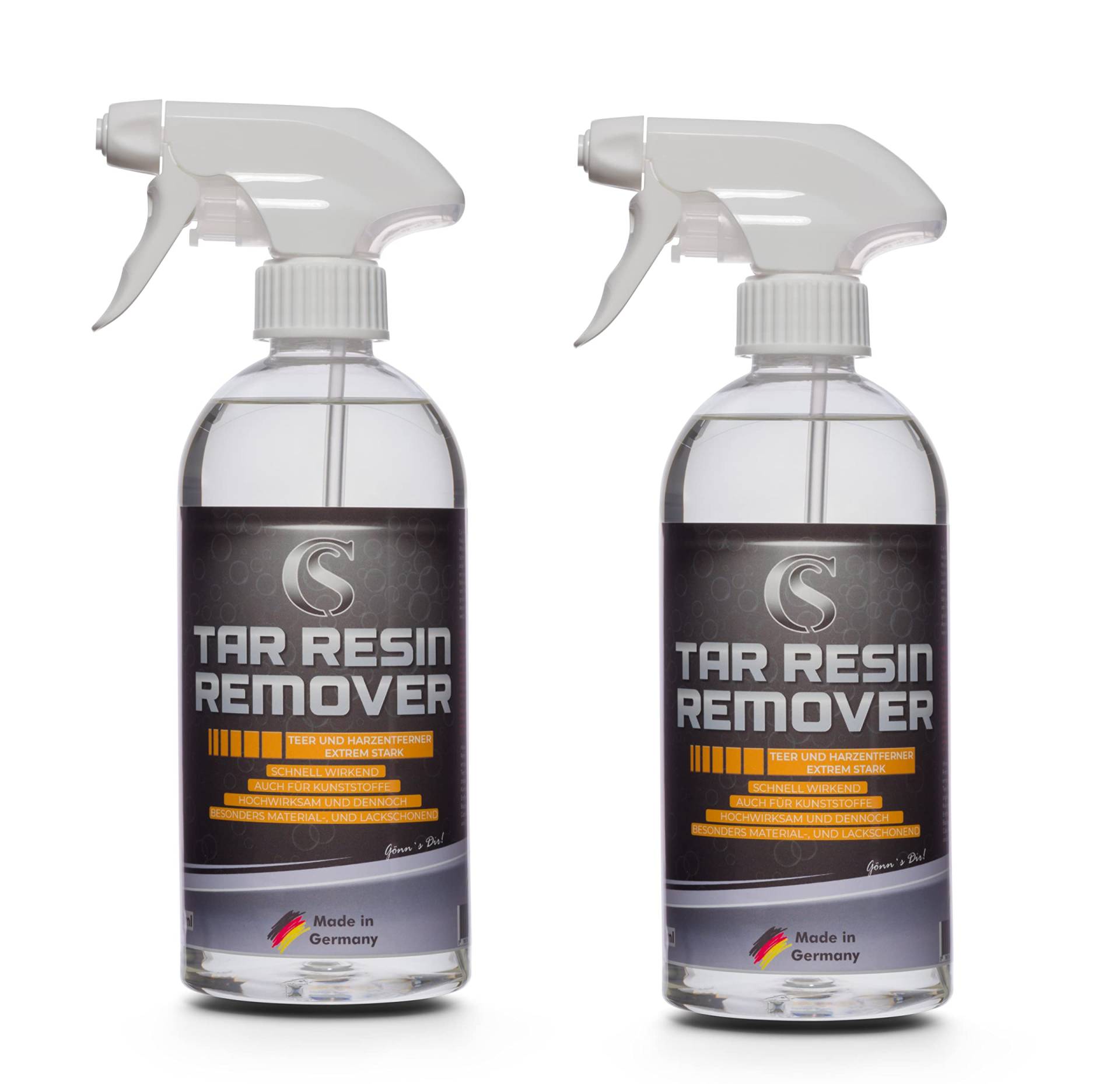 Neu Car Sense Tar & Resin Remover Teer und Harzentferner 2x0,5 L für Fahrzeuge I Autopflege zur Reinigung von Oberflächen wie Holz, Metall, Kunststoff, Edelstahl und lackierten Flächen… von Car Sense