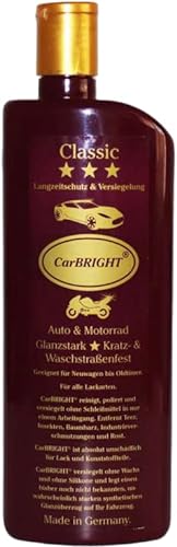 CarBRIGHT Classic Autopolitur Das Original 500 ml von CarBRIGHT
