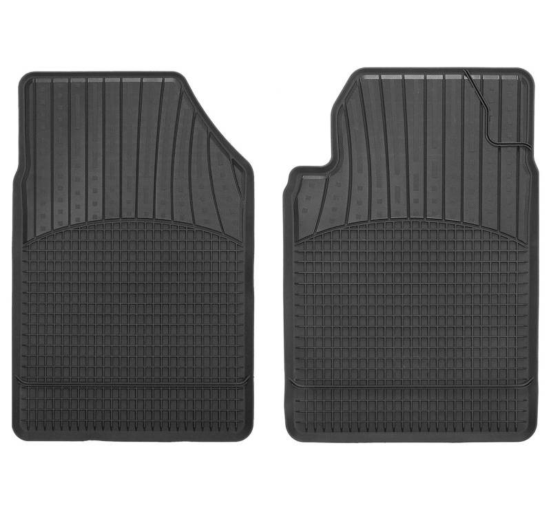 CarFashion Allwetter Schalenmatte A1, Auto Fussmatten Set in schwarz, 2-teilig, ohne Mattenhalter für Ford Grand C-Max, Baujahr 01/2012-05/2015 von CarFashion