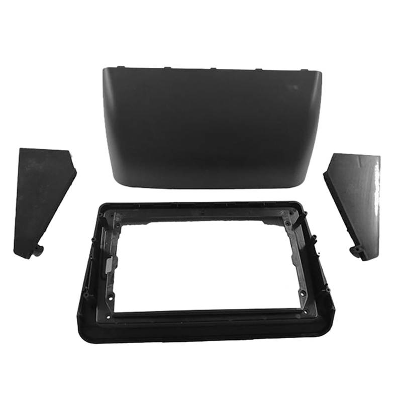 Autoradiorahmen 2 Din 9-Zoll-Autoradio-Blende/passend for Mitsubishi Pajero Montero V31 Cheetah Kingbox Stereo-Rahmenplattenadapter Navigationspanel Autosoundsystemrahmen von CarFitEssentials