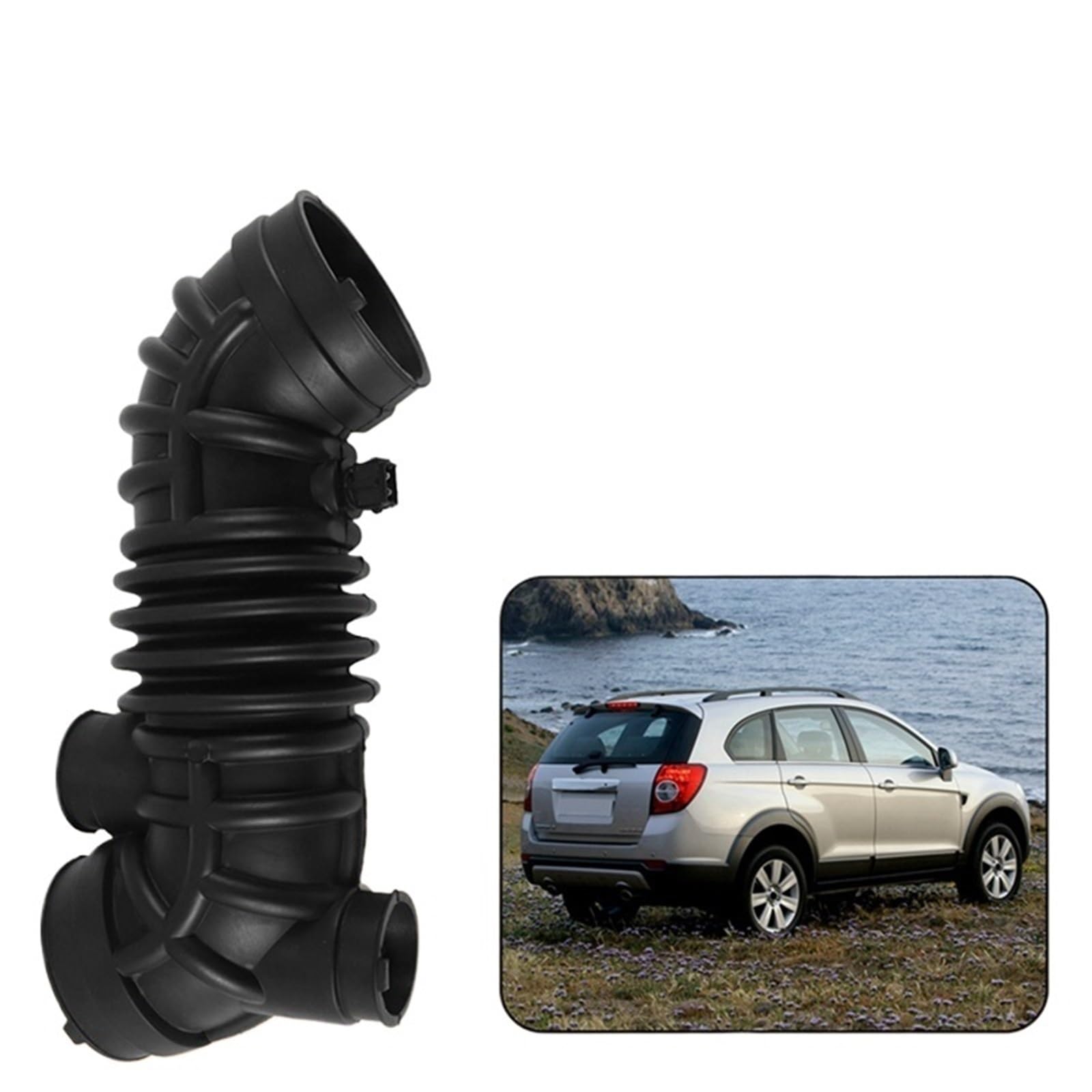 Luftansaugrohr Auto-Luftansaugschlauch, Verbindungsrohr 96628910 / Passend for Chevrolet Captiva 2006-2011, Luftfilter-Ansaugkanalschlauch Autoeinlassrohr Auto von CarFitEssentials