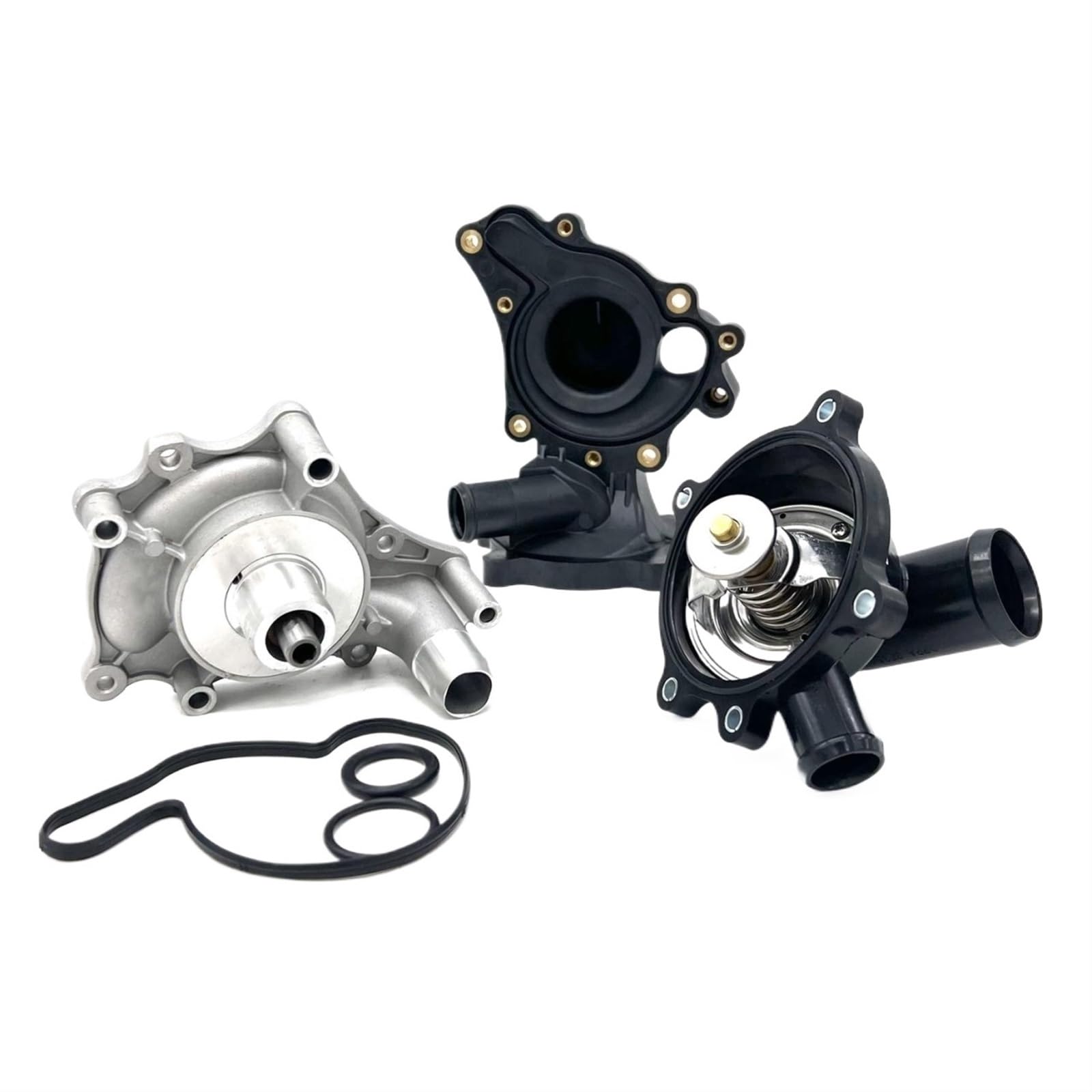 Thermostat 079121013P 079121013T Wasserpumpe & Kühlmittel Thermostat Montage Montage/Fit for 2008-2015 Audi RS5 A8 S5 Quattro 4,2 L V8 Auto Teile Kühlmittel Thermostat von CarFitEssentials