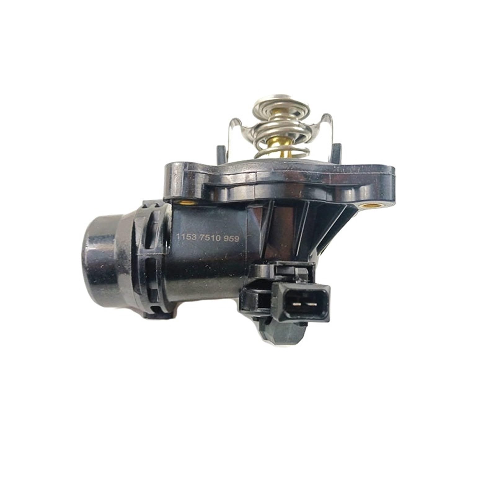 Thermostat 11537510959 1414601710 Thermostatgehäuse Kühlmittel Wasserrohr Auslassflansch/Passend for BMW X1 X3 E81 E82 E83 E84 E87 E90 E90 E91 Z4 E85 Kühlmittel Thermostat von CarFitEssentials