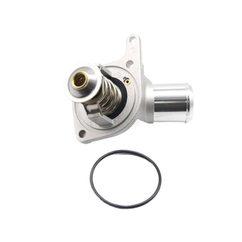 Thermostat 12571261 Motorkühlmittel-Thermostat und Gehäuse mit Dichtung, passend for GMC Envoy Sierra, passend for Chevy Tahoe, Silverado, Cadillac, Isuzu Kühlmittel Thermostat von CarFitEssentials