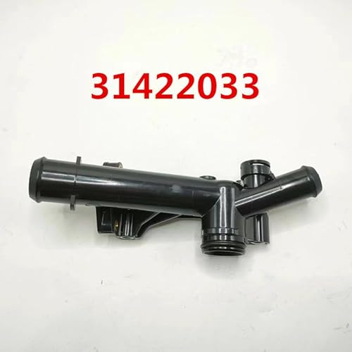 Thermostat 31422033 Automotor-Thermostatabdeckung/passend for Volvo S80 S60 V60 V40 V70 Kühlwassertank-Temperaturregler-Dichtungsdeckel Kühlmittel Thermostat von CarFitEssentials