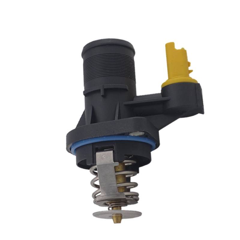 Thermostat 9648542680 1338E4 1338.E4 Auto Motor Kühlmittel Thermostat Gehäuse/Fit for Peugeot 307 407 CITROEN C4 C5 Kühlmittel Thermostat von CarFitEssentials