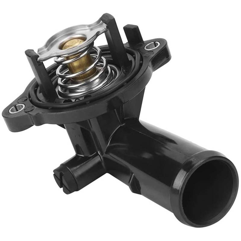 Thermostat Auto Motor Kühlmittel Thermostat Gehäuse/Fit for Jeep Wrangler Thermostat Gehäuse Motor Kühlventil 5184651AF Kühlmittel Thermostat von CarFitEssentials