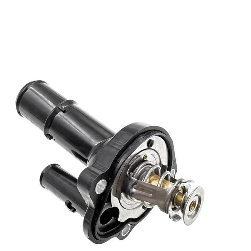 Thermostat LR027158 Kühlmittelthermostat & Gehäuse/Passend for Land Rover Freelander 2 Evoque Range Rover Discovery Sport Ford LR027102 LR027158LR Kühlmittel Thermostat von CarFitEssentials