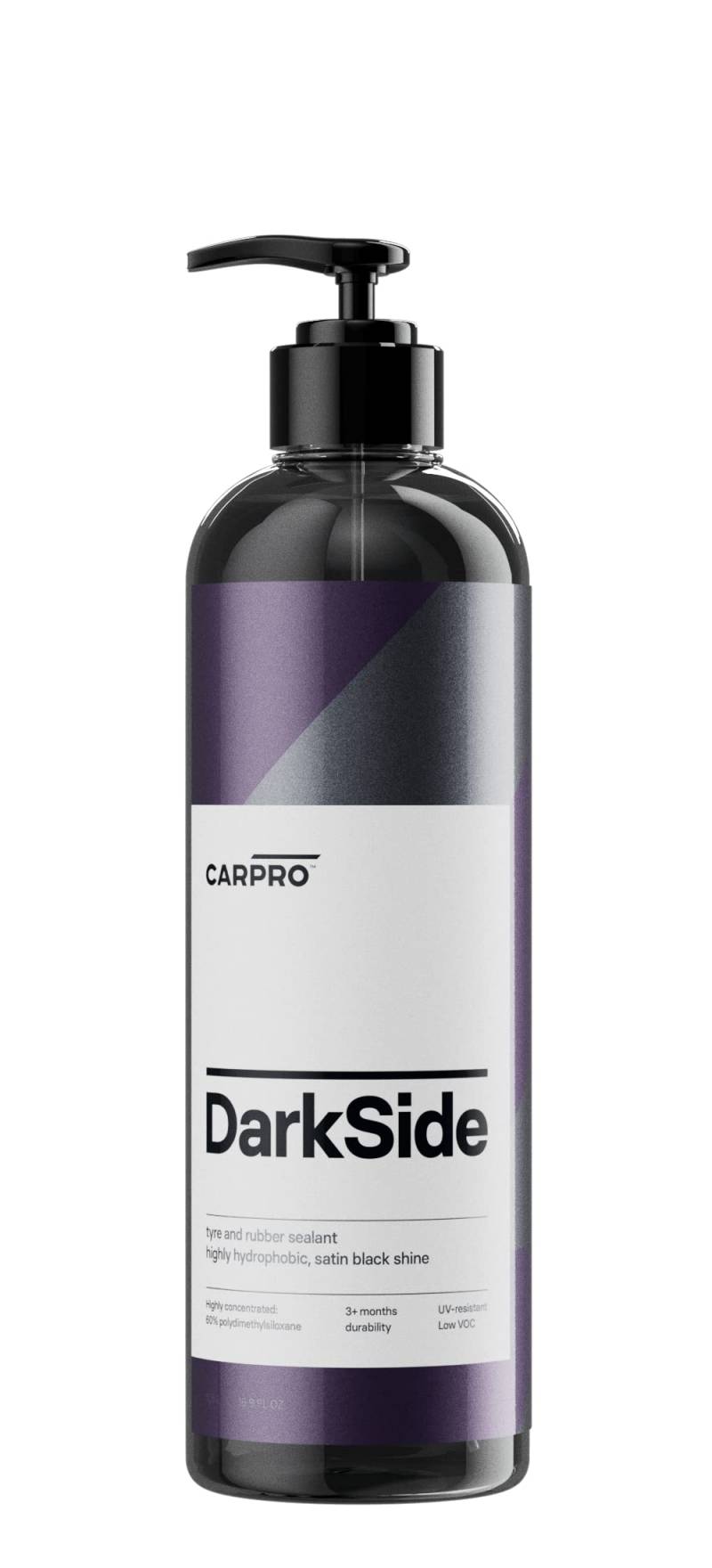 CarPro DarkSide Tyre & Rubber Sealant 500ml - Reifen- und Gummicoating von CarPro