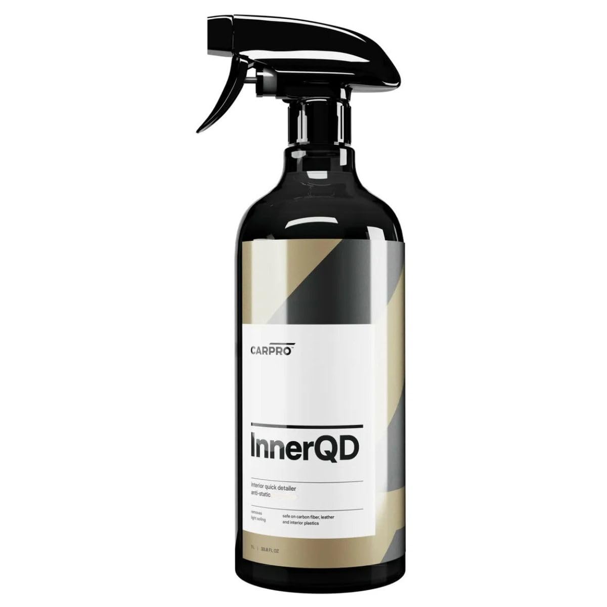 CARPRO InnerQD Auto-Innenraum-Schnellaufbereiter, antistatisch, reinigt Fingerabdrücke, Staub und hemmt die elektrostatische Anhaftung von Staubpartikeln – 1 Liter (34 fl oz) von CarPro