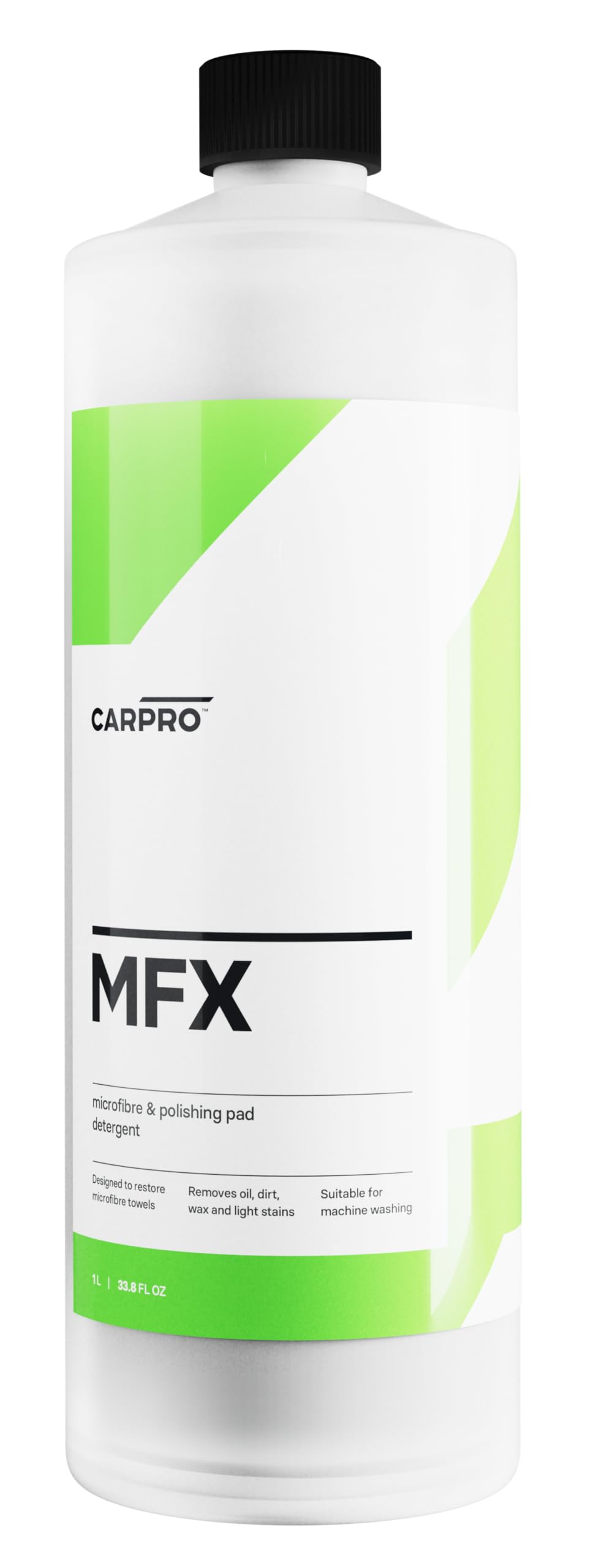 CarPro MFX Mikrofaserwaschmittel Spezialwaschmittel Waschmittel macht Tücher wieder saugstark und weich Größe 1000ml von CarPro