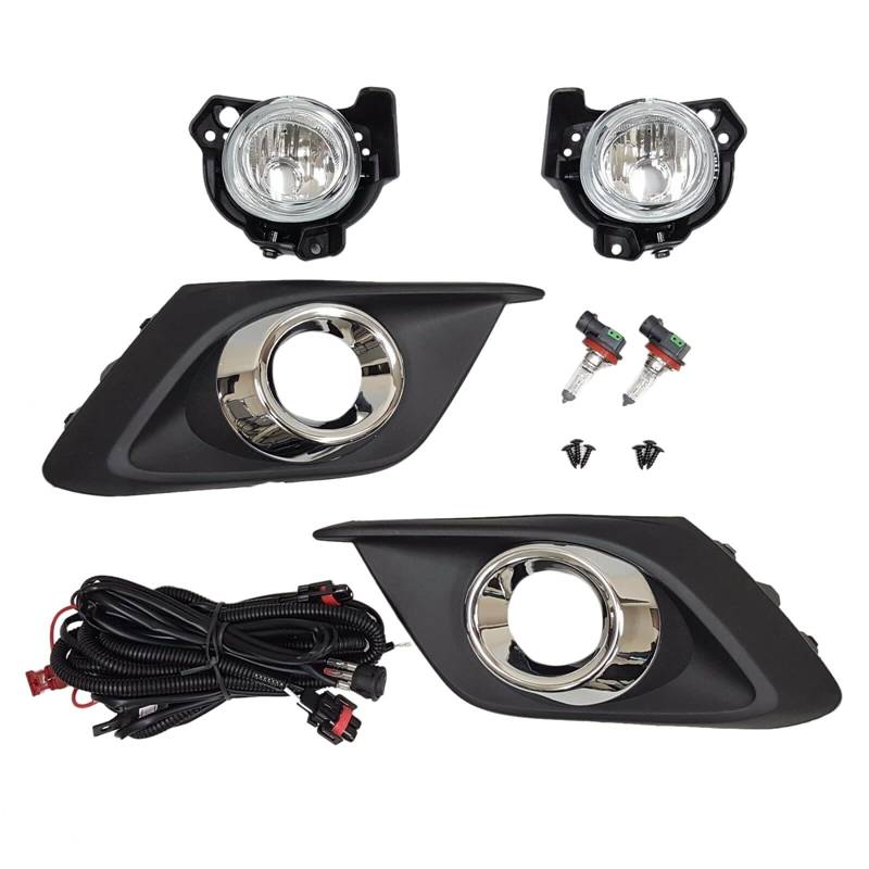 CarWorld Nebelscheinwerfer für Mazda 3 2014-2016, 1Set Fahrlampe Tagfahrlicht Nebelscheinwerfer Durable wasserdichte Autolampe Frontstoßstange Nebelscheinwerfer von CarWorld