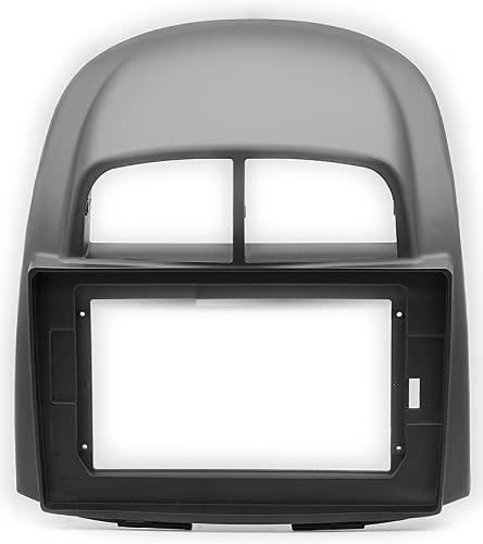 Carav 22–270 10,1 Zoll Autoradio Radioblende DVD Dash Installation Kit kompatibel mit Subaru Justy/Toyota Passo/Daihatsu Boon ; Sirion/Daihatsu Boon Myvi (I) Faszie mit 252:241 x 147 mm von Carav